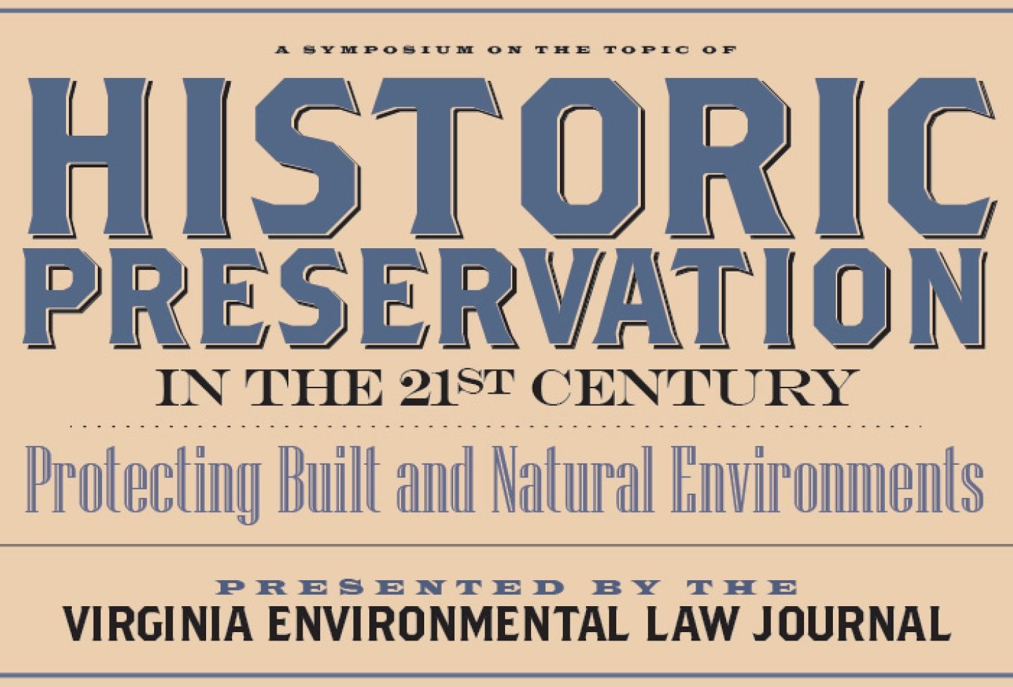 Virginia Environmental Law Journal symposium