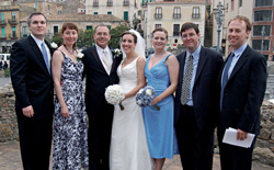 Erica Bachmann and Andrew Cerminara were married on April 18 in Pizzo Calabro (VV), Italy.