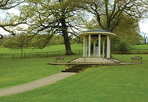 The American Bar Associations Magna Carta Memorial at Runnymede.
