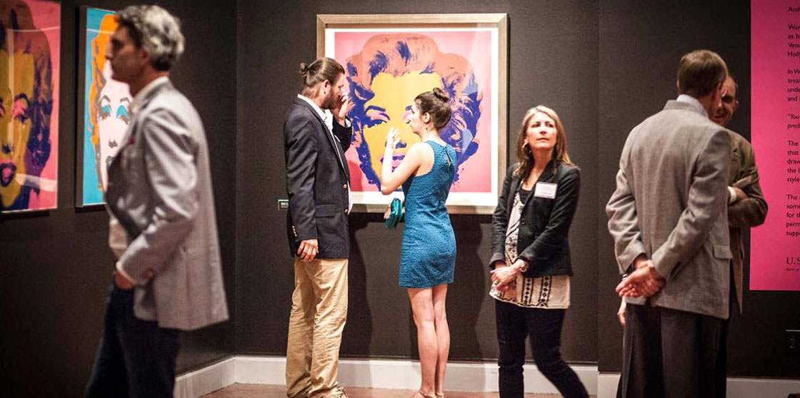 Exhibit of the Fralin Museum of Art