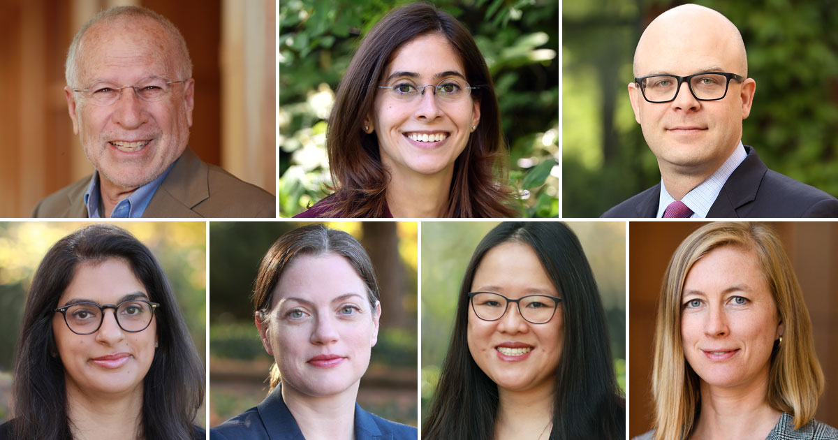Fred Schauer, Rachel Bayefsky, Quinn Curtis, Payvand Ahdout, Kristen Eichensehr, Cathy Hwang and Megan Stevenson