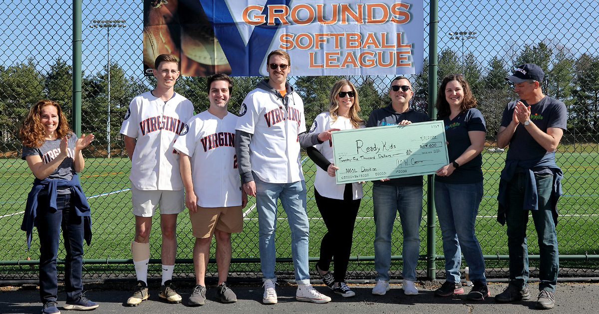 NGSL presents a check