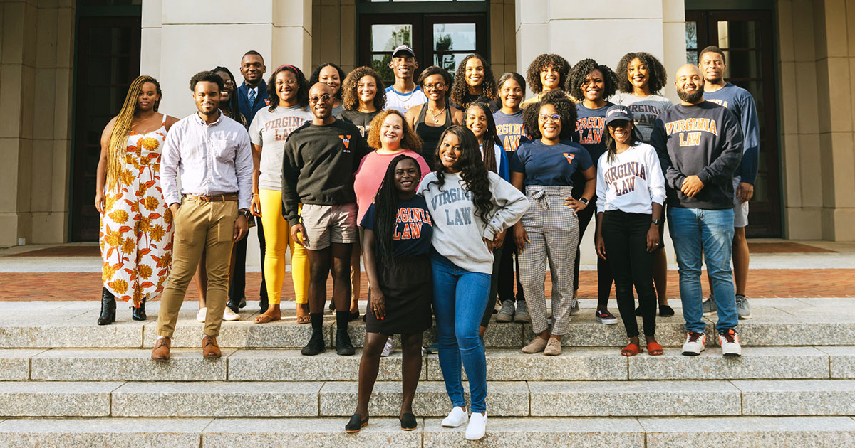 Black Law Students Association members
