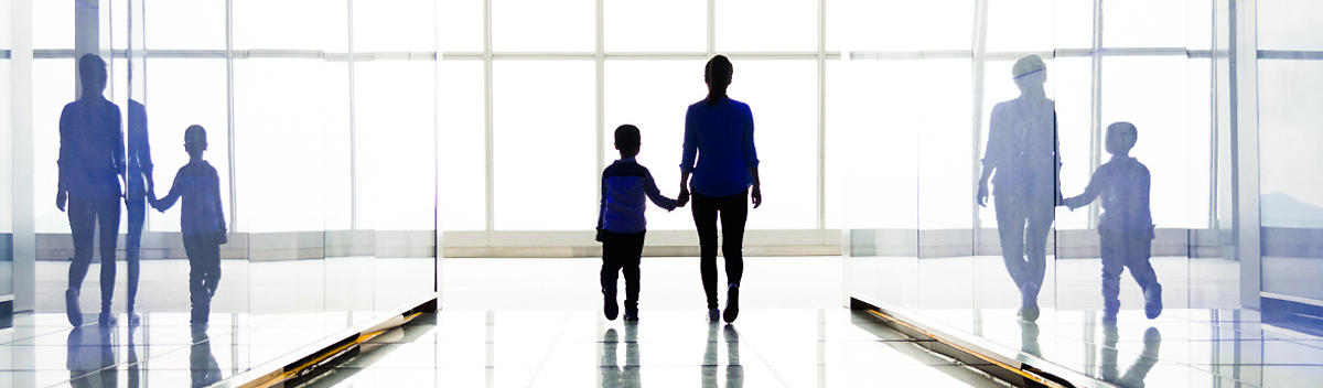 Mother and son
