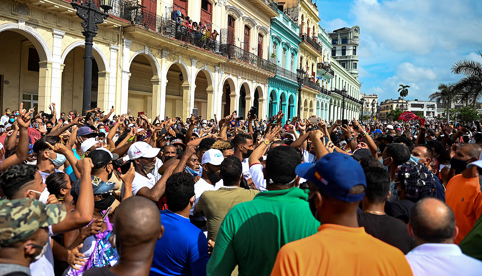 Protest in Cuba