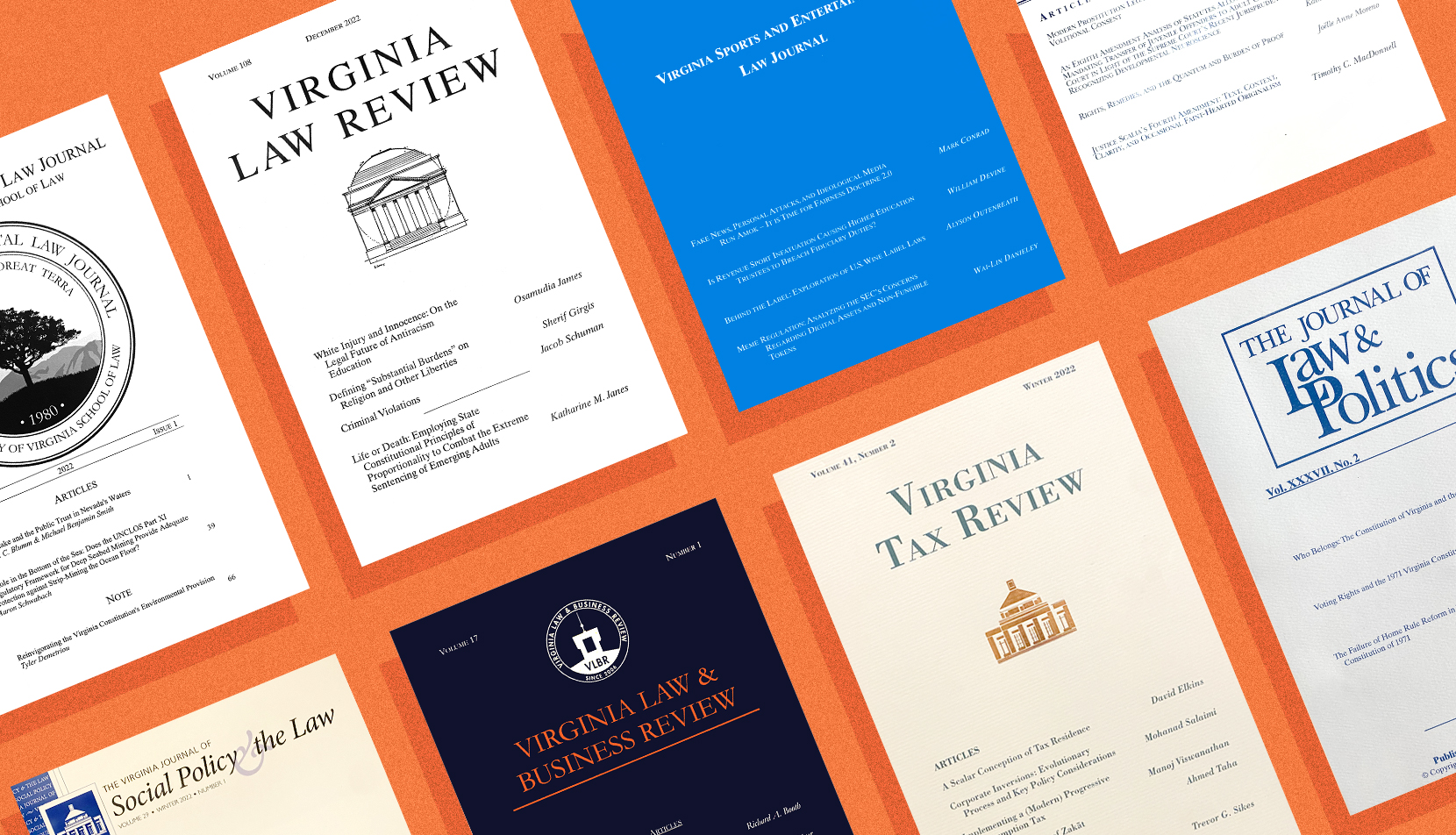 Get to Know UVA Law’s 10 Academic Journals Ahead of Tryouts