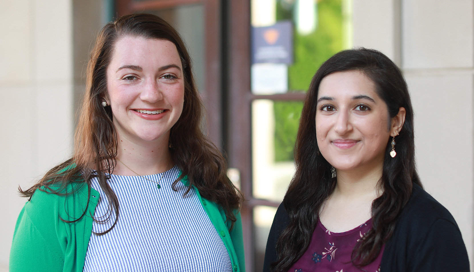 Molly Keck and Salwa Ahmad