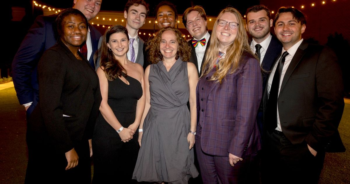 Lambda executive board with Dean Risa Goluboff