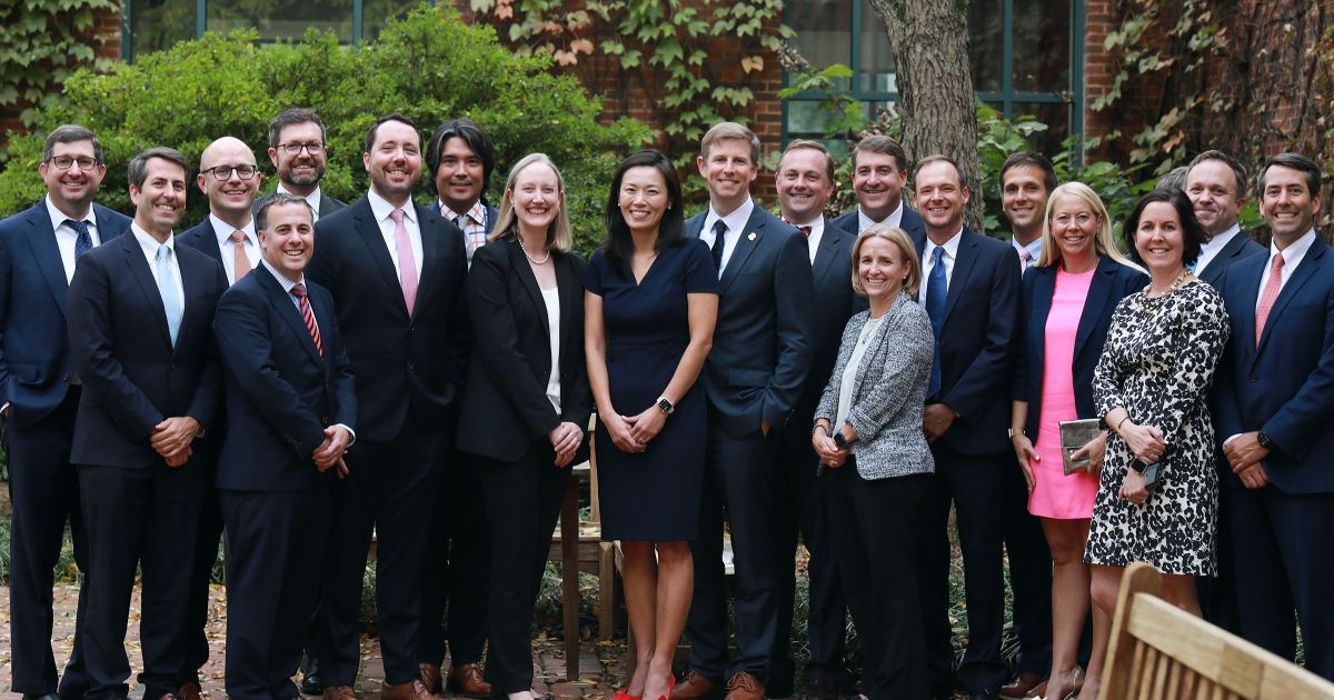 Leslie Kendrick and classmates