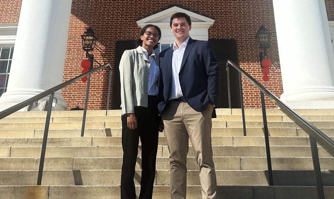 Ashley Ramsay ’25 and Sam Meyer ’25