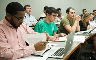 Students in class