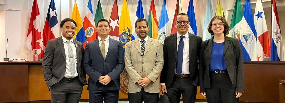 Brown, Gabriel, lawyers from Defiende Venezuela and Harris