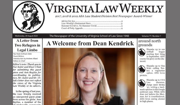 Virginia Law Weekly screen shot