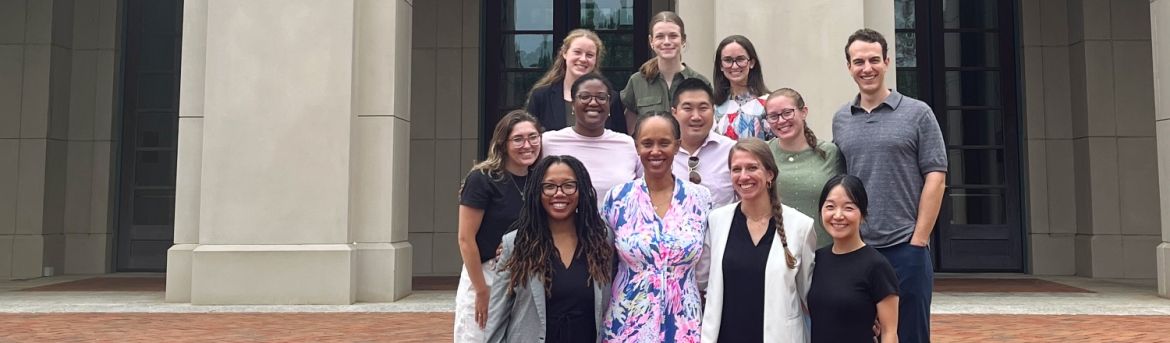 Professor Kimberly Jenkins Robinson with institute staff and research assistants.