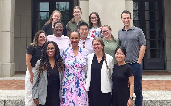 Professor Kimberly Jenkins Robinson with institute staff and research assistants