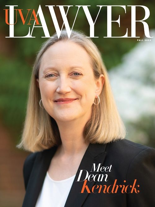 Cover of the Fall 2024 issue of UVA Lawyer