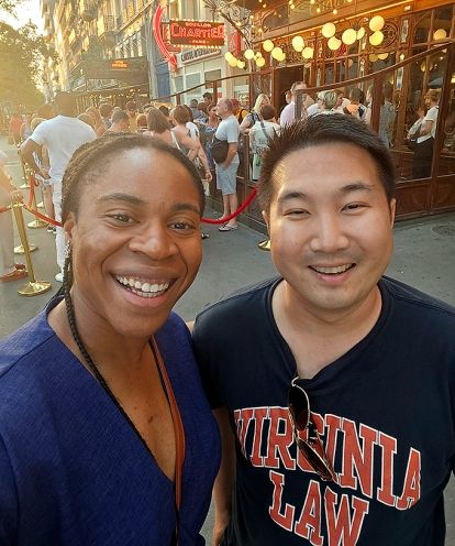 Ashley Anumba and Dennis Ting