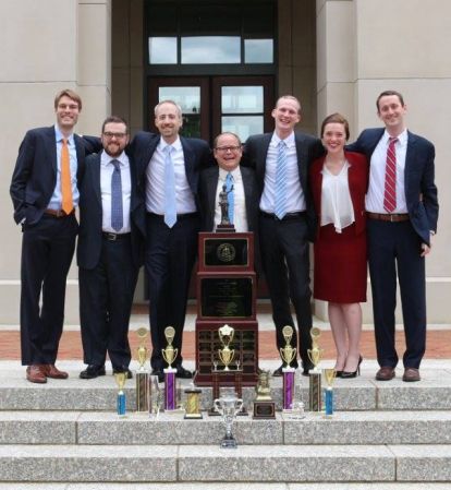 Coaches of the mock trial team