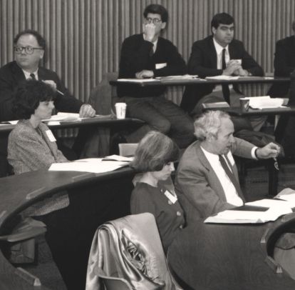 Audience at UVA Law