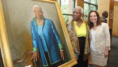 Elaine Jones and Risa Goluboff