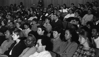 Students at a SUPRA conference