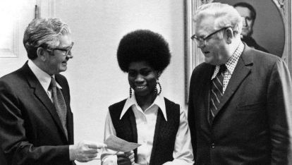 Jones received the Constance Baker Motley Scholarship Award of the NAACP Legal Defense and Education Fund in 1972
