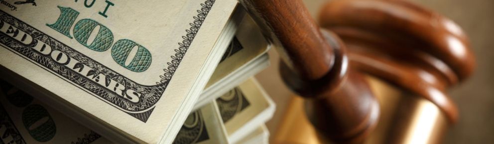 Money and gavel