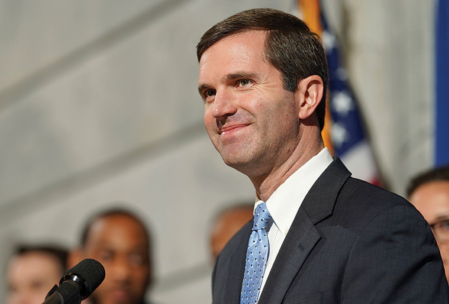 Andy Beshear ’03 was interviewed by UVA Lawyer after being elected governor of Kentucky.