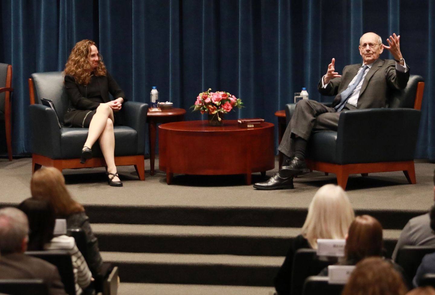 Risa Goluboff and Stephen Breyer