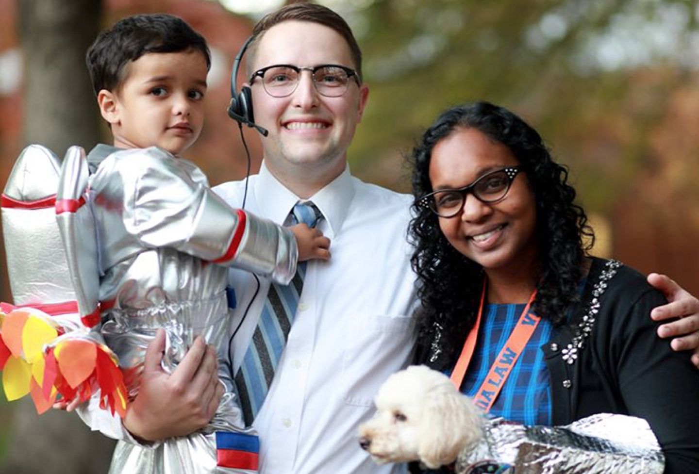 Families in the UVA Law community enjoyed the First-Year Council’s annual Halloween Carnival.