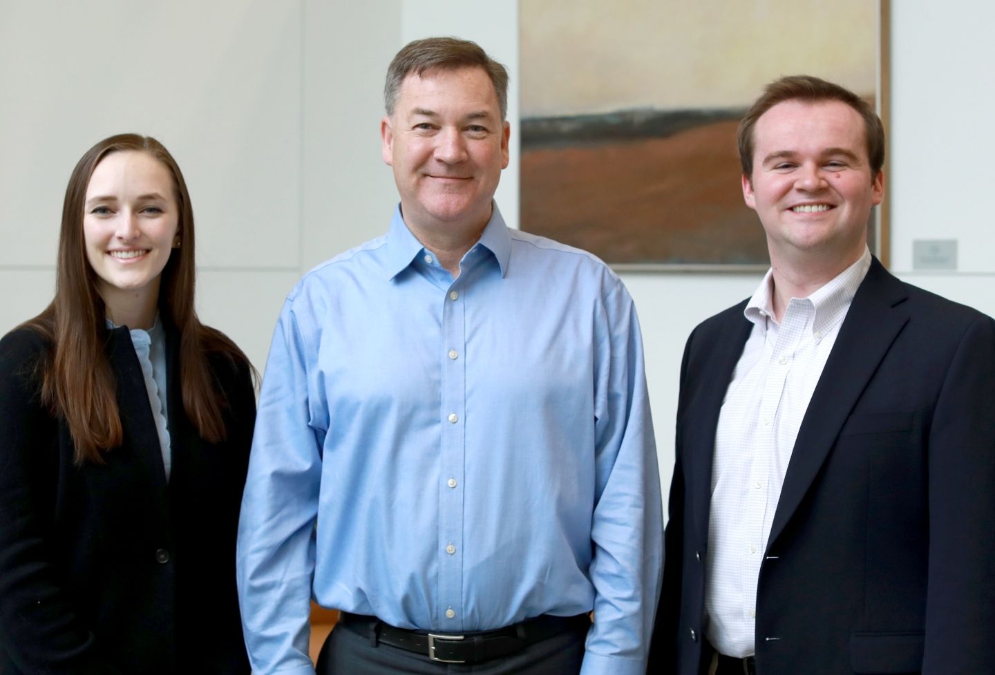 Lauren McNerney, Scott Ballenger and Sean Gray 