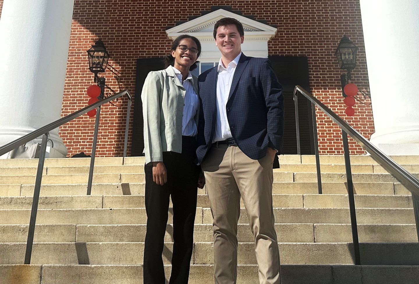 Ashley Ramsay ’25 and Sam Meyer ’25