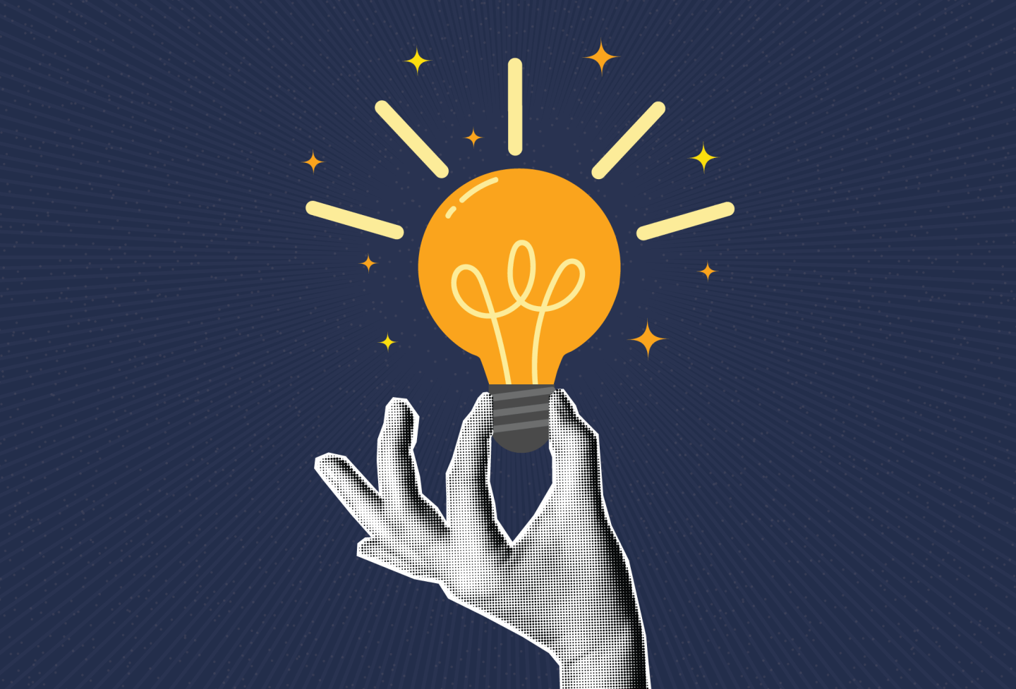 Illustration of lightbulb