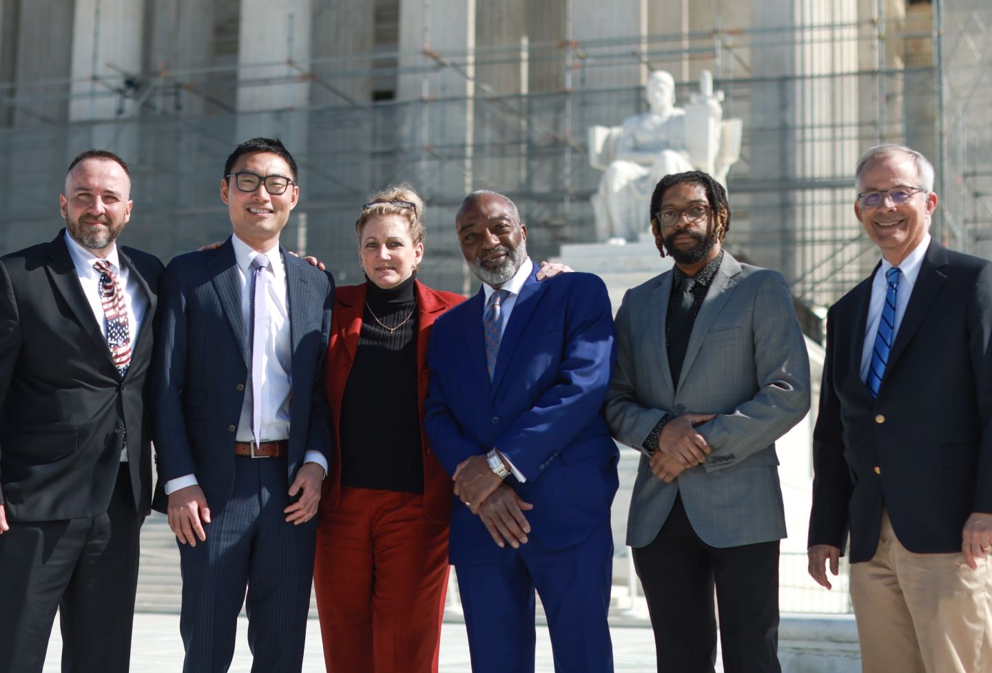 Brandon Mansour, Xiao Wang, Marlean Ames, Ed Gilbert, Hayden Gilbert and Bob Long 