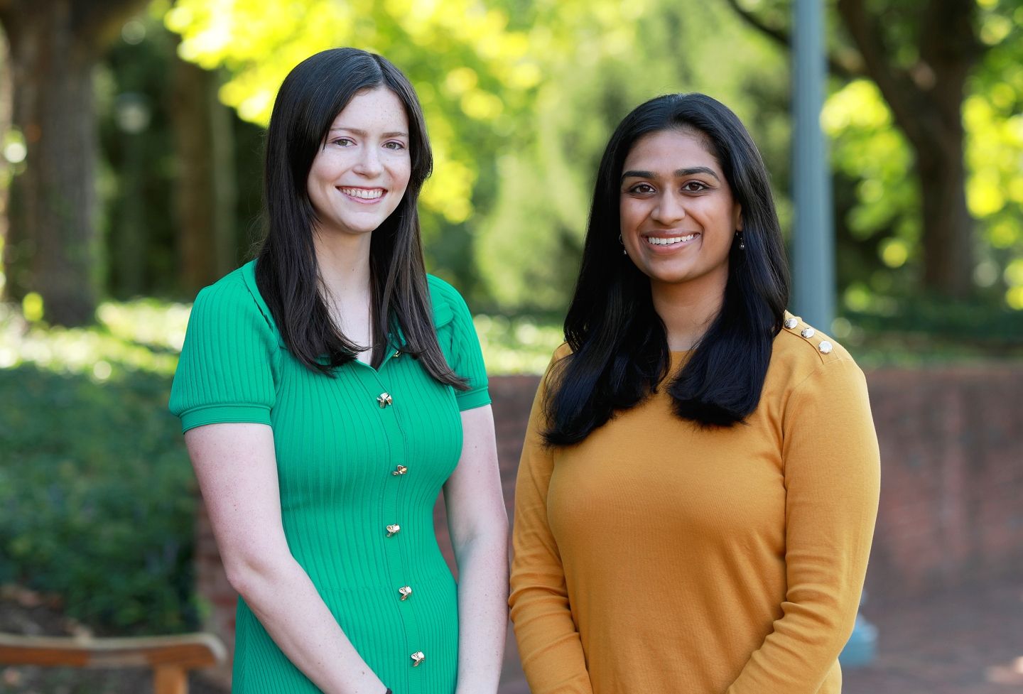 Mary Esther “Emmy” Pilant and Nikita “Nikki” Zinzuwadia 