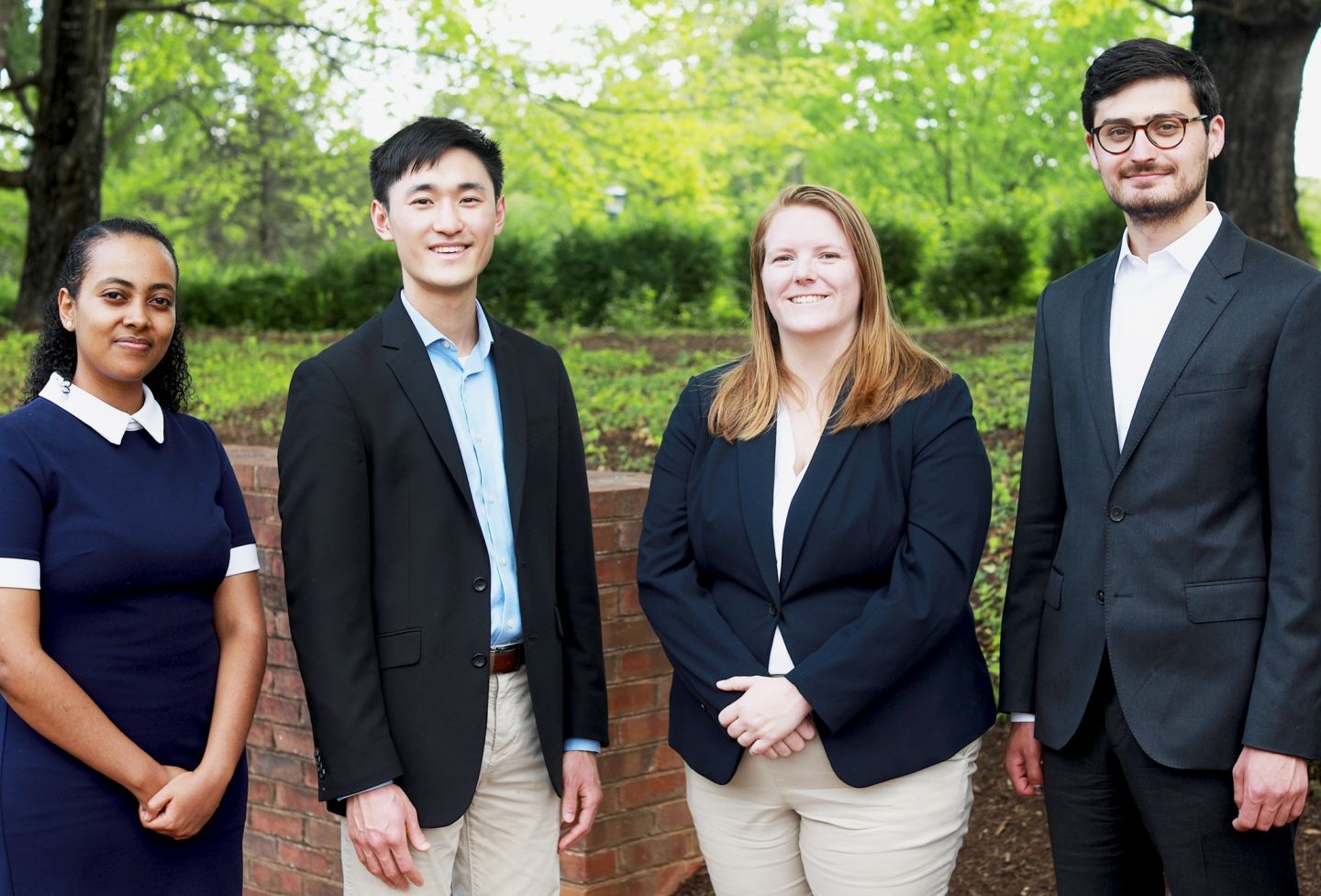 Ayda Mengistie, Andrew Lee, Cayleigh Soderholm and Joe Keys