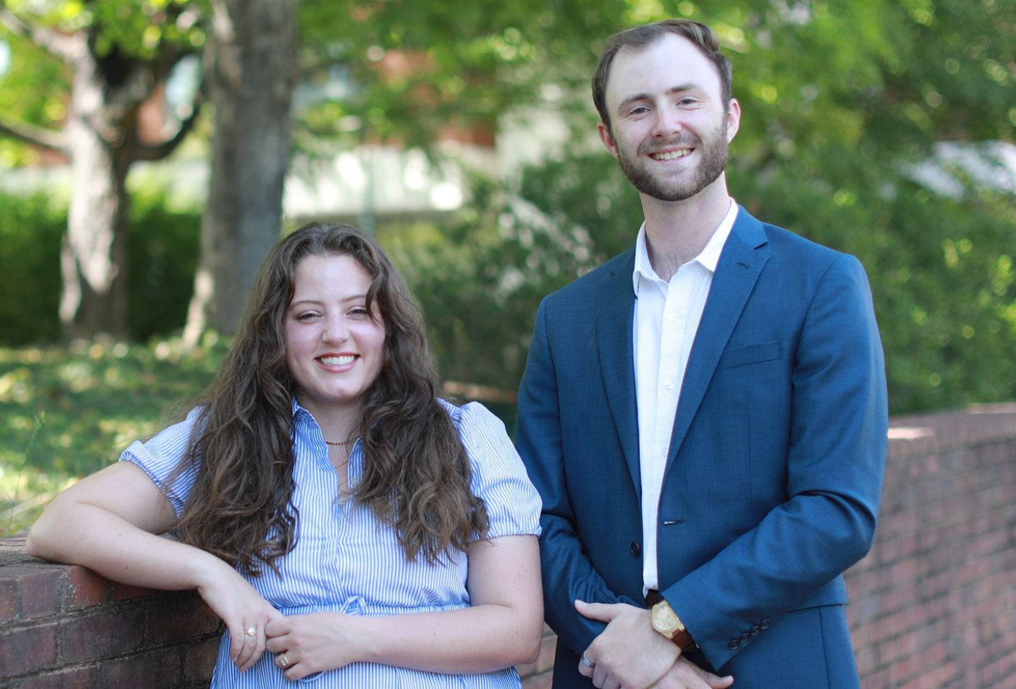 Hannah “Mel” Borja and Carter Farnsworth 