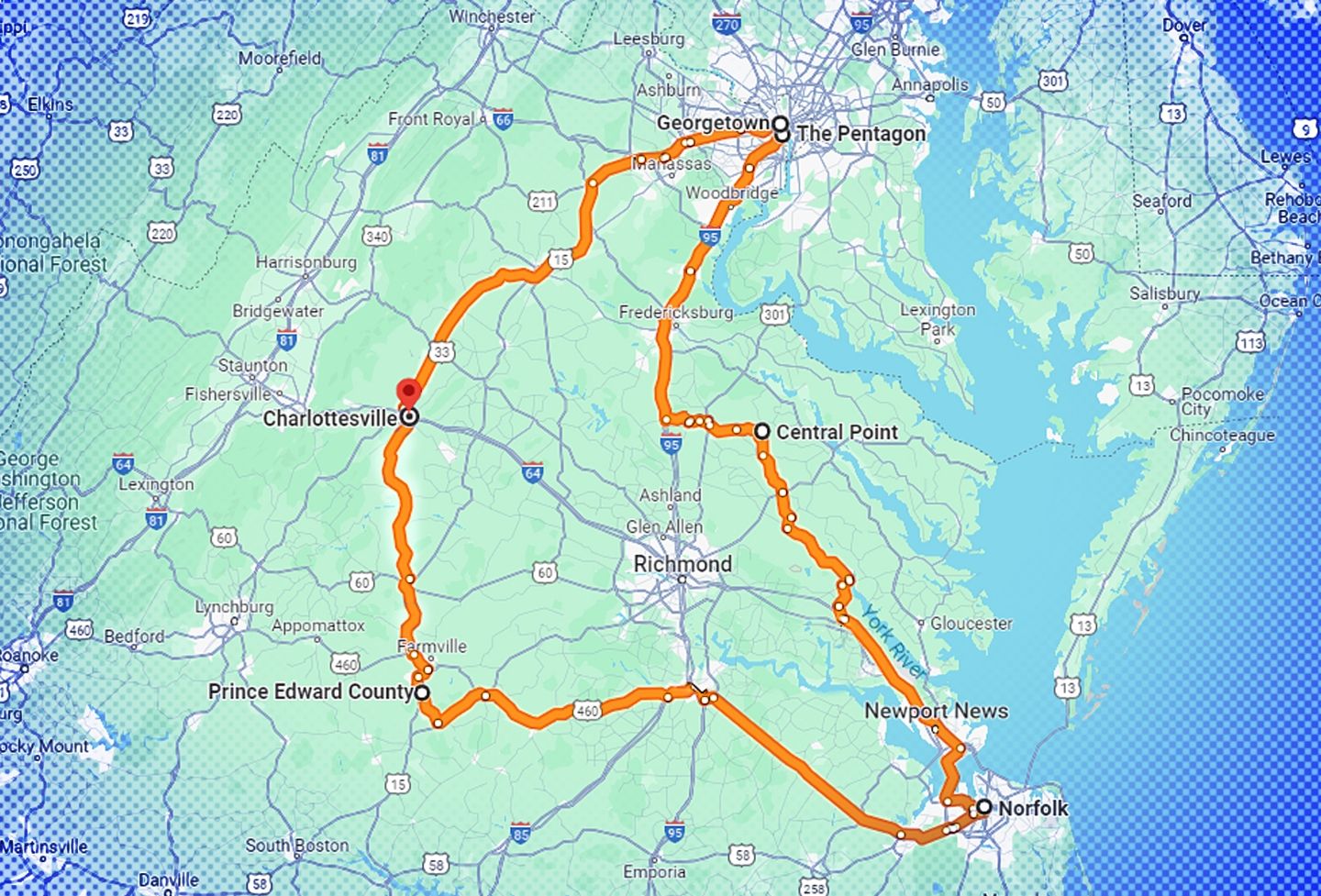 Map illustration