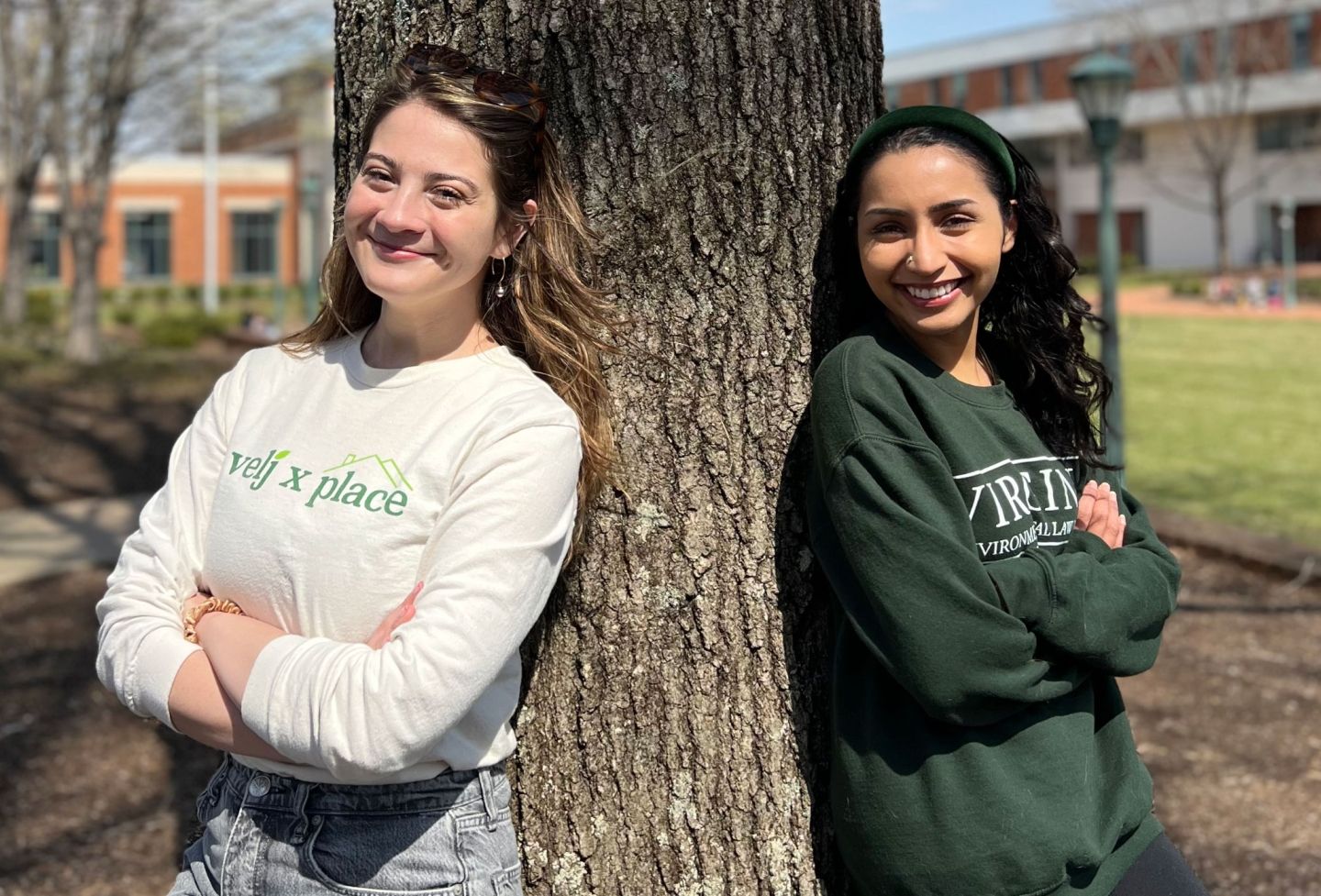 Liz Gaccione ’26 and Aamina Mariam ’25
