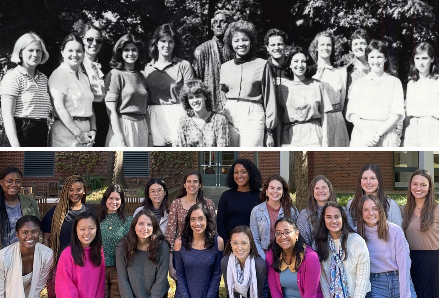 Members of Virginia Law Women in 1984-85 and 2021-22