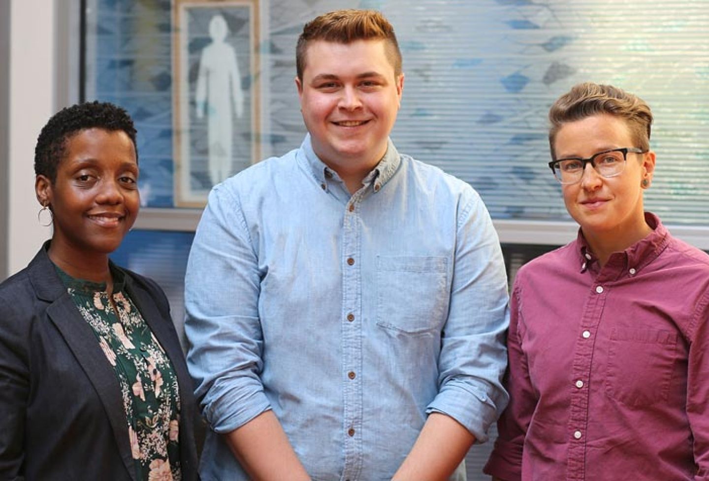 Adeola Ogunkeyede, Taylor Mitchell and Kim Rolla