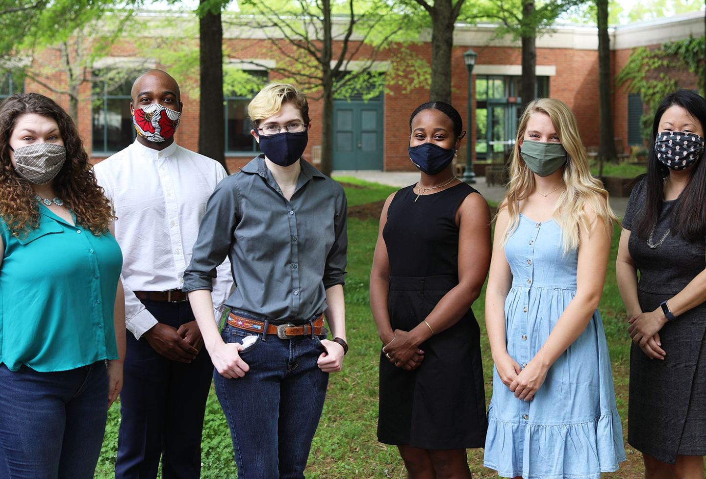 UVA Law students and Crystal Shin