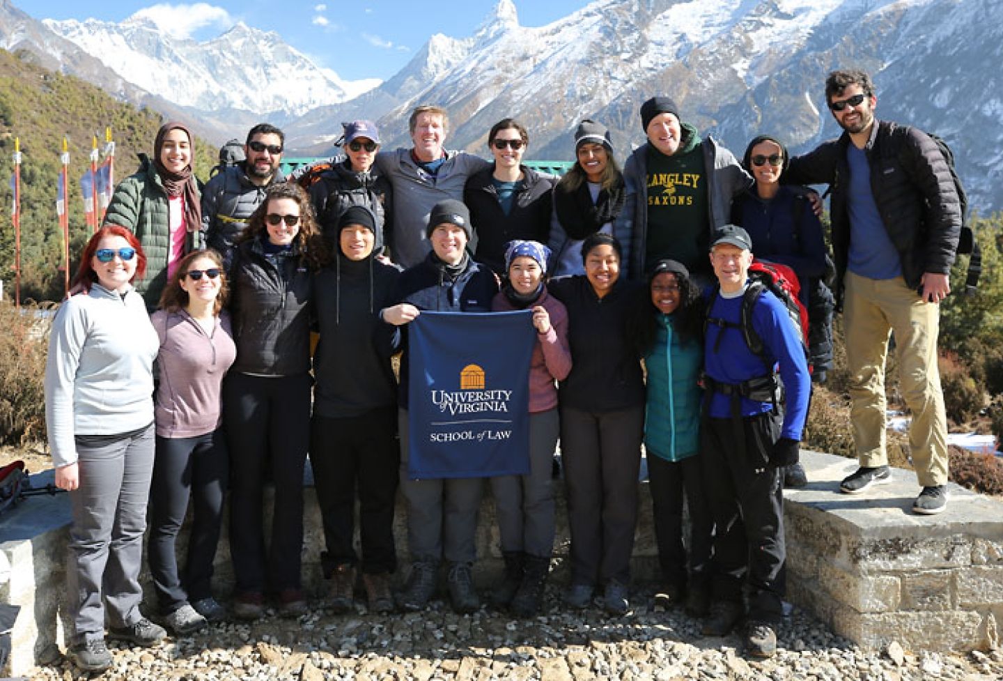 UVA Law students and alumni in Nepal