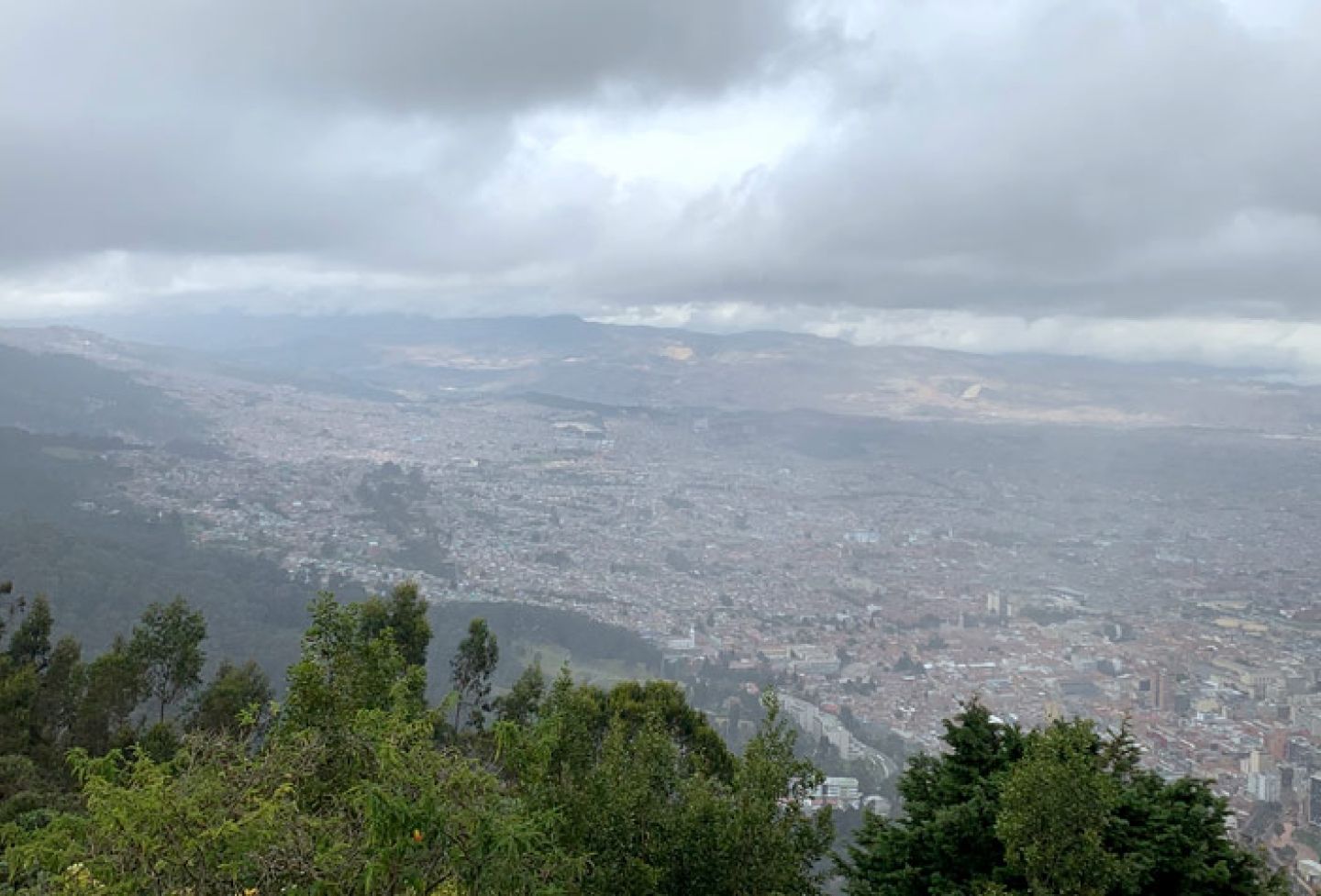 Pollution in Bogota