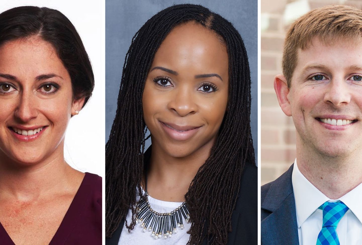 Three alumni — Claire Blumenson ’11, Chioma Chukwu ’12 and Chris Kavanaugh ’06 — were honored for their public service work at the fourth annual Shaping Justice conference in February.