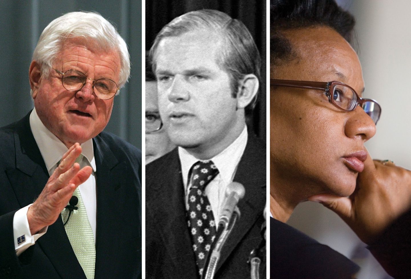 Ted Kennedy, George Beall and Glynn Key