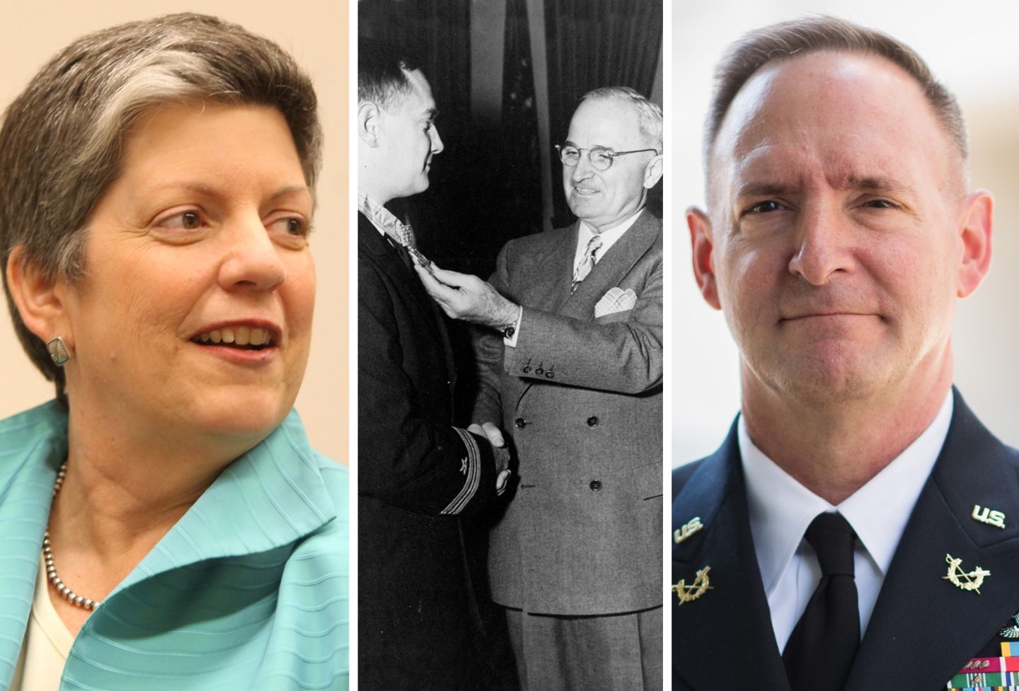 Janet Napolitano, Arthur Murray Preston and Lt. General Charles Pede