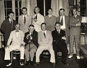 Faculty in 1945