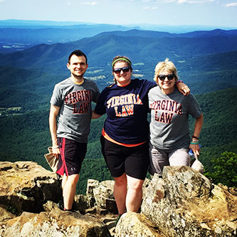 Hiking in the mountains