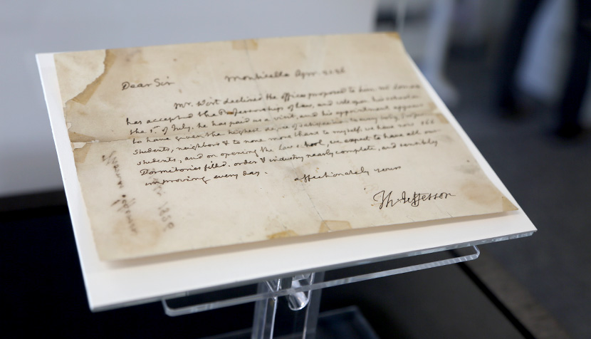 Thomas Jefferson letter